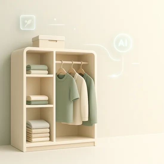 AI wardrobe preview